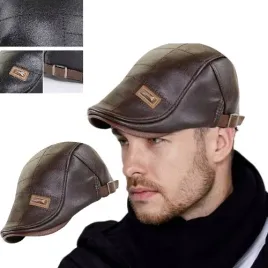 kaszkiet-meski-skorzany-premium-ocieplany-peaky-blinders-brazowy-prezenty-skora-ekologiczna-uniseks