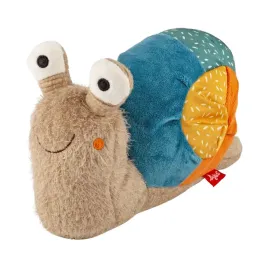 pierwsza-przytulanka-slimak-29cm-patchworkowa-maskotka-zabawka-sigikid