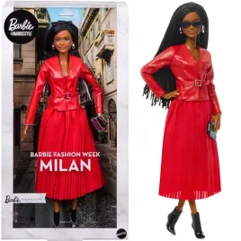 barbie-style-signature-lalka-kolekcjonerska-milan-mediolan-fashion-week-plastik-tkanina-wiek-7-lat
