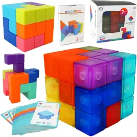 magnetyczna-kostka-logiczna-puzzle-magiczna-antystresowa-ukladanka-zestaw-wzor-plastik-chlopcy-dziewczynki-wiek-8-lat