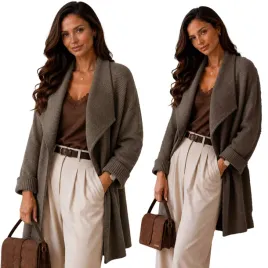 dalia-polski-elegancki-stylowy-cieply-kardigan-marynarka-z-klapami-do-biura-do-polowy-uda-brazowy-akryl-kobieta