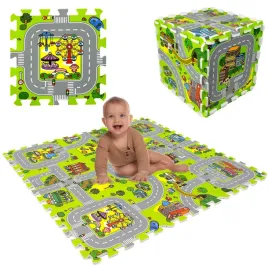 duza-mata-podlogowa-edukacyjna-grube-puzzle-piankowe-90x90-ulice-miasto-zielony-pianka-wiek-0
