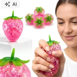 squishy-gniotek-truskawka-brokatowa-wazelina-sensoryczna-antystresowa-gniotki-guma-z-927-sztuk-wiek-3-lata