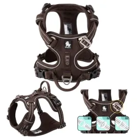 mocne-szelki-dla-psa-guard-front-line-premium-truelove-easy-walk-brazowe-s-brazowy