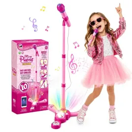 mikrofon-dla-dzieci-ze-stojakiem-karaoke-swiatlo-i-dzwiek-rozowy