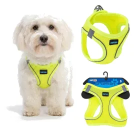 szelki-air-comfort-s-neon-lime-szelki-spacerowe-zolty