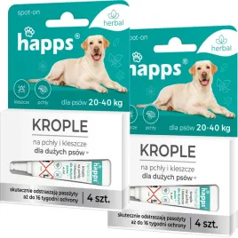 happs-herbal-krople-na-pchly-i-kleszcze-dla-psow-duzych-20-40-kg-4x4-2-szt-16-ml