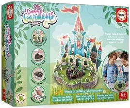 educa-borras-19468-3d-dream-garden-2in1-castle-assorted