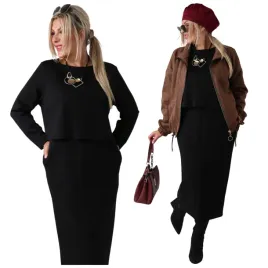 elegancka-dluga-sukienka-z-imitacja-bluzki-polski-producent-duze-rozmiary-rozmiar-44-do-polowy-lydki-czarny-poliester
