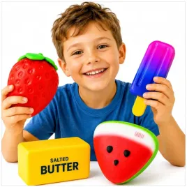gniotek-zestaw-gniotkow-antystresowych-4w1-arbuz-lod-maslo-truskawka-gniotki-pianka-4-szt-wiek-3-lata
