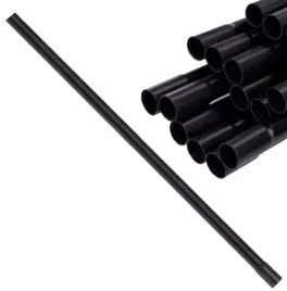 rura-kielichowana-elektroinstalacyjna-sztywna-25mm-15-sztuk-x-2mb-czarna-oslona-przewodow-i-kabli-do-instalacji-podtynkowych