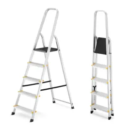drabina-aluminiowa-domowa-jednostronna-schodki-higher-5-stopni-125kg-wysokosc-robocza-298-m-podest-98-cm-lekka-38-kg