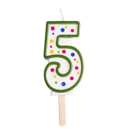 pme-green-number-5-candle-large-size6-3-cm