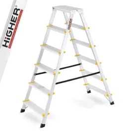 drabina-aluminiowa-domowa-dwustronna-skladana-higher-2x6-stopni-taboret-schodki-podest-roboczy-nosnosc-125-kg-wysokosc-pracy-321-m