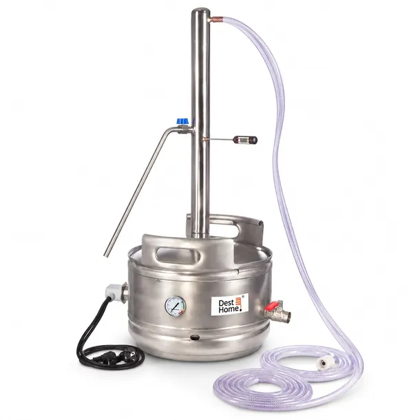 DESTYLATOR Z GRZAŁKĄ CERTYFIKAT CE DO BIMBRU 25L POT-STILL wino, alkoholowy