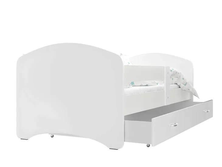 Łóżko 180x90 szuflada + materac + grafika LUKI NOWE WZORY