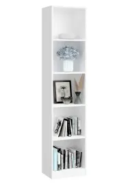 regal-40-cm-polka-szafka-ksiazki-segregatory-bialy