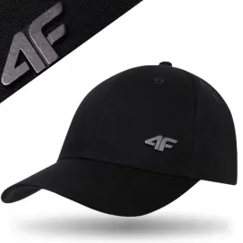 czapka-z-daszkiem-meska-damska-4f-sportowa-na-co-dzien-jesienna-l-xl-czarny-bawelna-uniseks