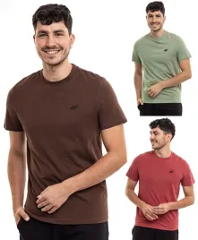 koszulka-meska-4f-m4480-3-pak-bawelniana-t-shirt-sportowa-zielona-roz-l-bawelna-mezczyzna
