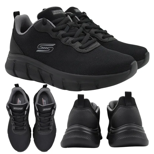 Buty męskie sportowe SKECHERS 118109/BBK wygodne lekkie R. 44