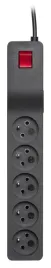 listwa-zasilajaca-lestar-zx-510-przepieciowa-5-gniazd-5m-czarna