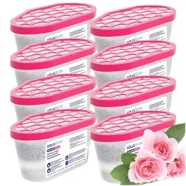pochlaniacz-wilgoci-osuszacz-powietrza-400-ml-aquafloow-8-szt-zapach-rozy-do-domu-lazienki-garderoby-i-piwnicy