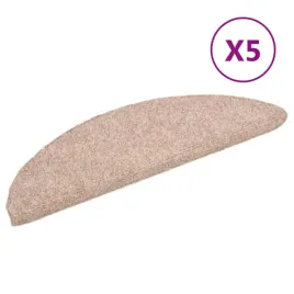 maty-na-schody-samoprzylepne-5-szt-56x17x3-cm-jasnobrazowe-polokragle