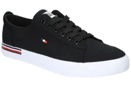 american-club-lh113-oryginalne-tenisowki-modne-trampki-meskie-czarne-44-buty-casual-niskie-sznurowane-z-tkaniny