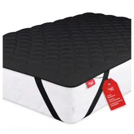 nakladka-na-materac-czarna-140x200-ochraniacz-nawierzchniowy-mata-na-lozko-podklad-ochronny-zabezpieczenie-powierzchni-spania