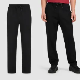 spodnie-meskie-4f-dresowe-sportowe-prosta-nogawka-3xl-m1809-aw26-czarny-bawelna-mezczyzna
