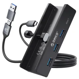hub-usb-c-a-orico-mh4pc-10-bk-bp-aktywny-3x-usb-a-usb-c-5gbps-15w-przykr