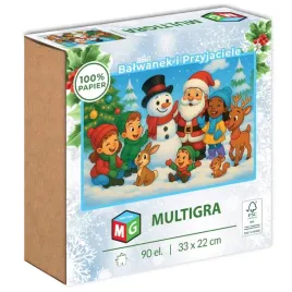 puzzle-swiateczne-90-el-balwanek-i-przyjaciele-multigra-dzieci-4