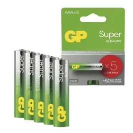 baterie-alkaliczne-aaa-cienkie-paluszki-lr03-15v-gp-super-zestaw-5-sztuk