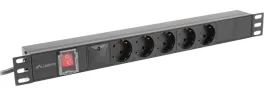 lanberg-pdu-19-1u-10a-listwa-zasilajaca-rack-5x-schuko-2m-czarna