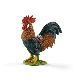 schleich-13825-rooster-farm-world-toy-figurine-for-children-aged-3-8-years