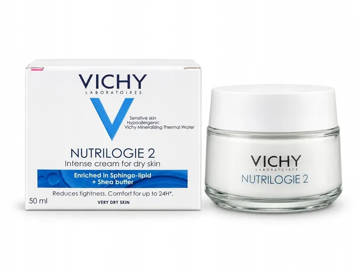 Vichy Nutrilogie 2 intensywnie odżywczy krem do skóry bardzo suchej 50 ml