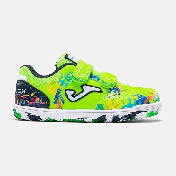 Halówki dla dzieci Joma Top Flex Jr zielone fluo 32