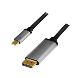 kabel-adapter-logilink-cua0100-usb-c-displyport-4k-czarny-18m