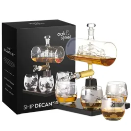karafka-do-whisky-statek-1000-ml-kranik-4-szklanki-300-ml-prezent