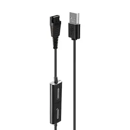 lindy-usb-type-a-to-plantronics-quick-disconnect-headset-adapter