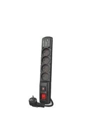 acar-f4-listwa-przeciwprzepieciowa-5m-czarna-usb-a-usb-c-szybka-ladowarka