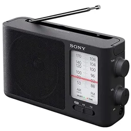 sony-icf506-analog-tuning-portable-fm-am-radio-with-battery-ac-power