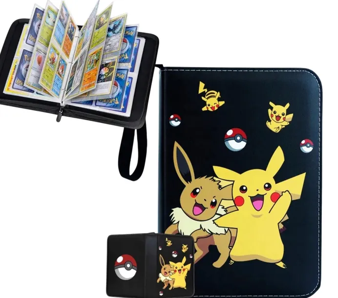 DUŻY ALBUM DO KART POKEMON NA 400 KART KOLEKCJE SEGREGATOR KLASER XXL