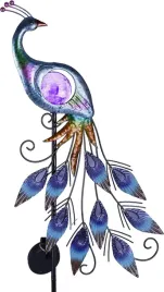liliowa-lampa-solarna-paw-do-ogrodu-80-cm-wodoodporna-led