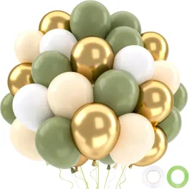 balony-urodzinowe-zielone-i-zlote-12-cali-52-sztuki-dekoracja-imprezowa