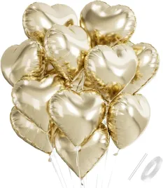 balony-foliowe-serce-jasne-zloto-45x45-cm-12-szt-na-wesele