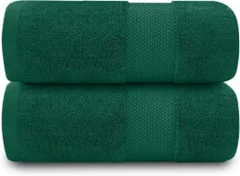 reczniki-kapielowe-zielone-2-szt-bawelna-70x125-cm