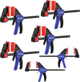 workpro-zestaw-6-zaciskow-szybkozlacznych-150-mm-do-drewna-diy