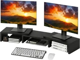 podwojny-stojak-na-monitor-czarny-modulowa-podstawka-ergonomiczna