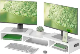 drewniany-stojak-pod-dwa-monitory-108-cm-regulowany-kat-organizer